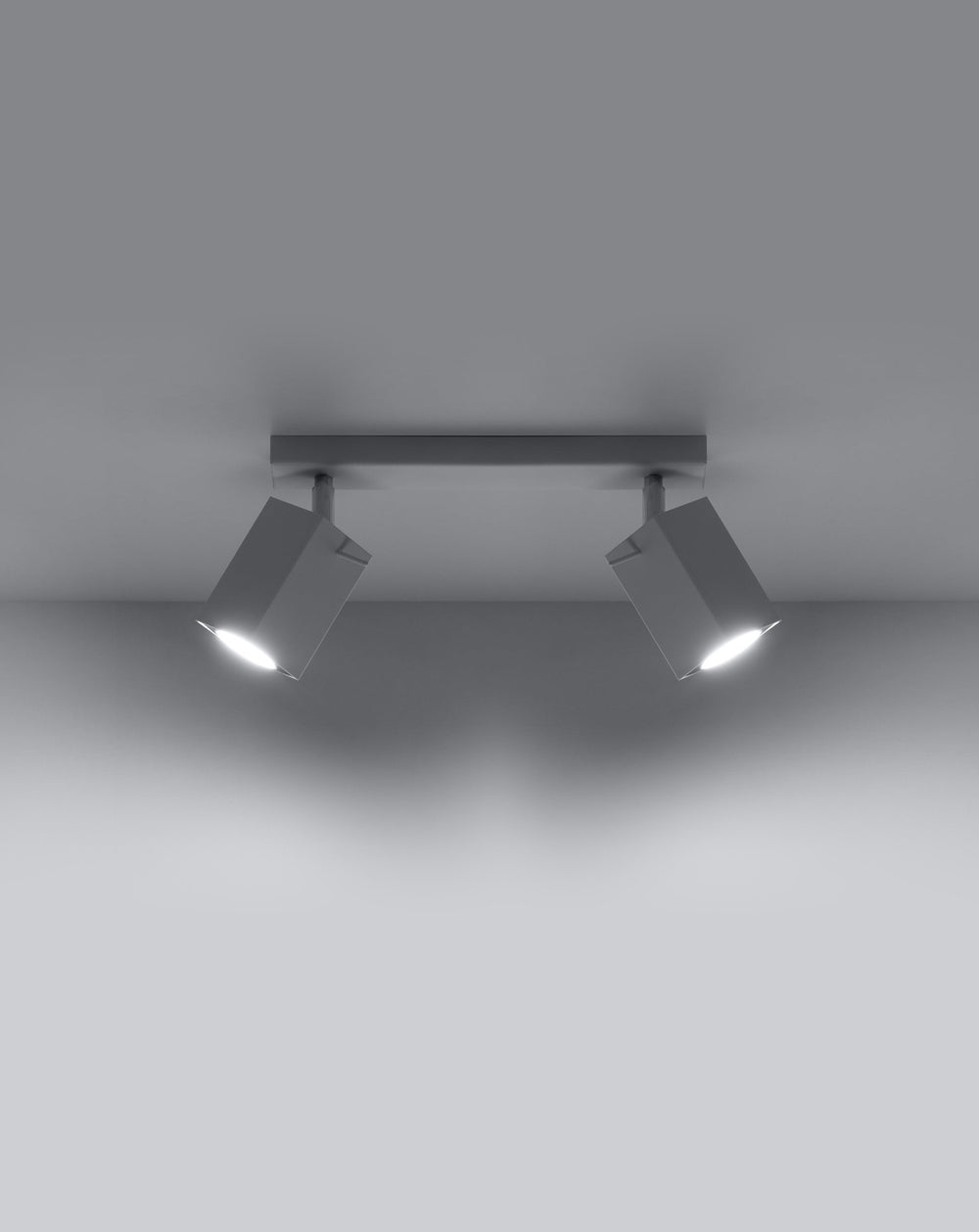 LED Plafondspot wit MERIDA - 2 x GU10 aansluiting