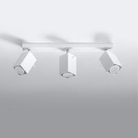 LED Plafondspot wit MERIDA - 3 x GU10 aansluiting