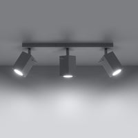 LED Plafondspot wit MERIDA - 3 x GU10 aansluiting
