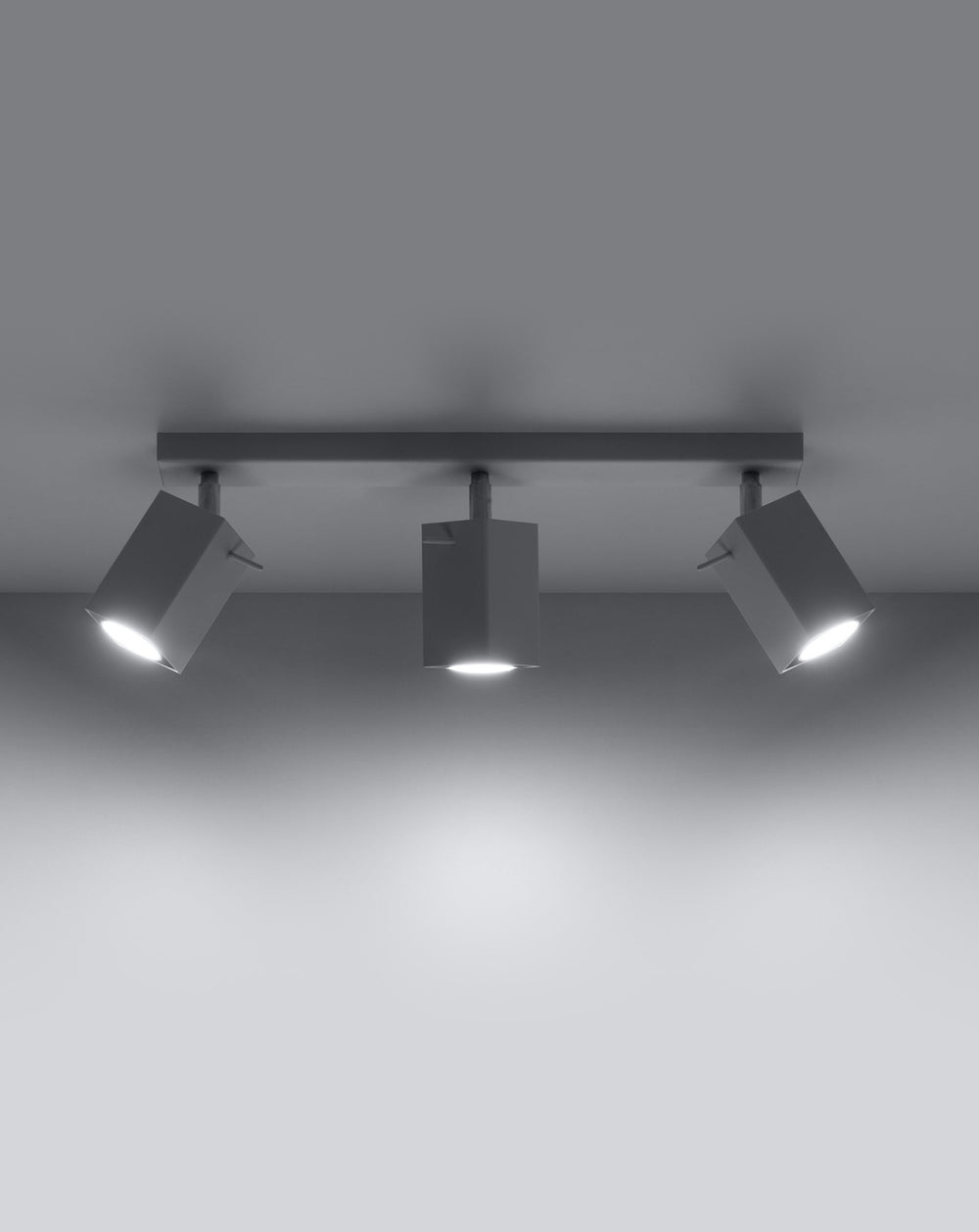 LED Plafondspot wit MERIDA - 3 x GU10 aansluiting