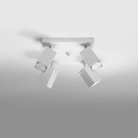 LED Plafondspot wit MERIDA - 4 x GU10 aansluiting