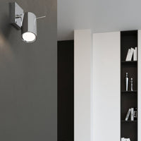 LED Plafondspot chrome RING - 2 x GU10 aansluiting