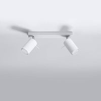 LED Plafondspot wit RING - 2 x GU10 aansluiting