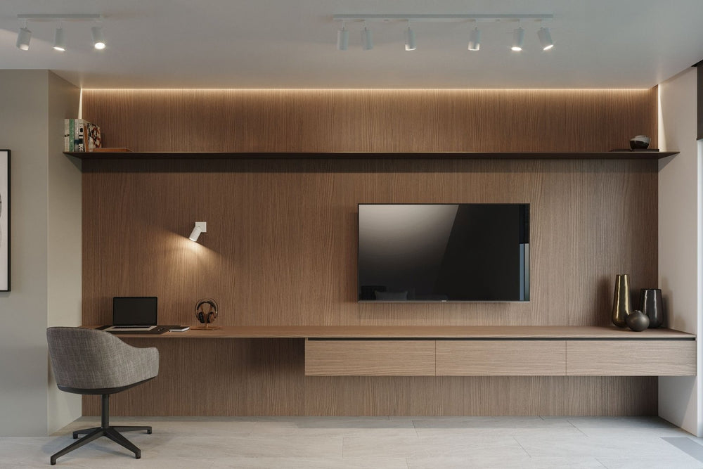 LED Plafondspot wit RING - 3 x GU10 aansluiting
