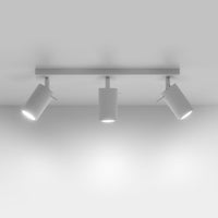 LED Plafondspot wit RING - 3 x GU10 aansluiting