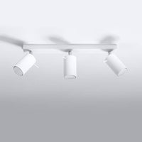LED Plafondspot wit RING - 3 x GU10 aansluiting