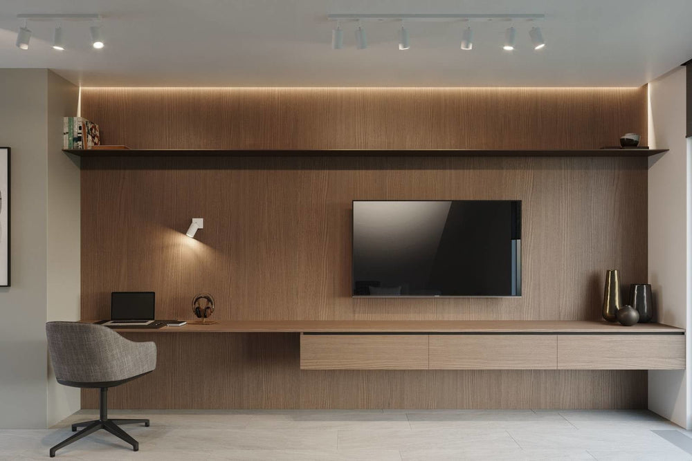 LED Plafondspot wit RING - 4 x GU10 aansluiting