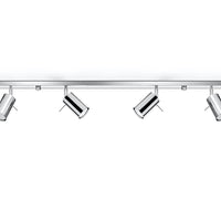 LED Plafondspot chrome RING - 6 x GU10 aansluiting