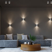 LED Wandlamp beton ORBIS - 1 x G9 aansluiting 