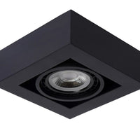 Foco de techo LED Lucide Zefix gu10 2200K-3000K negro ajustable a cálido