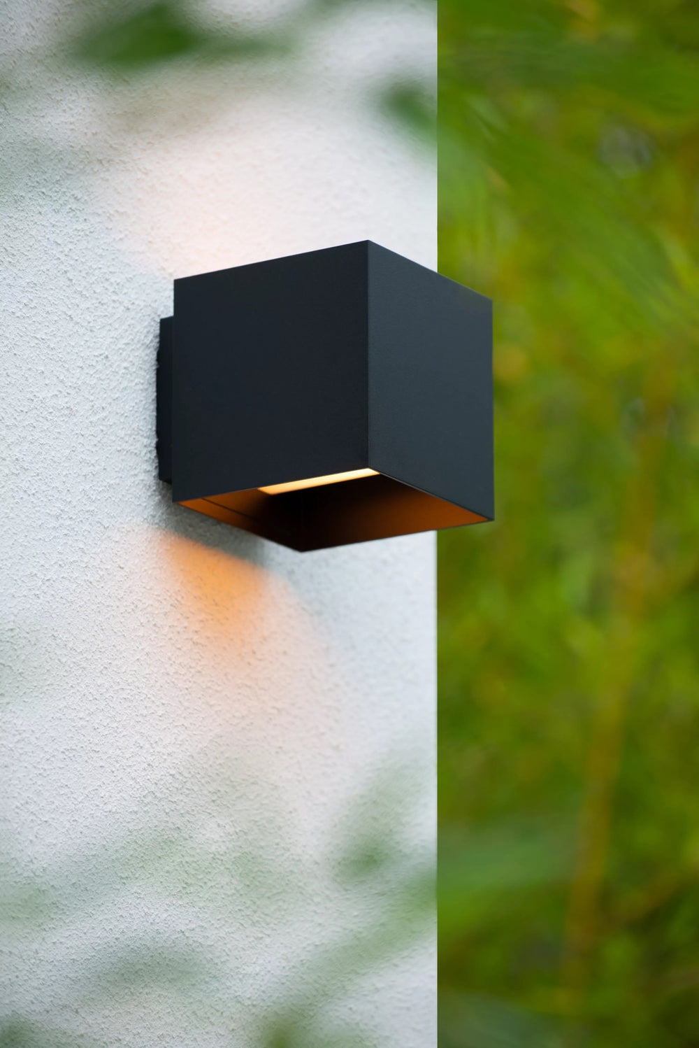 Lucide LED buitenwandlamp Exeter zwart E27 IP54 220V 50W flikkervrij