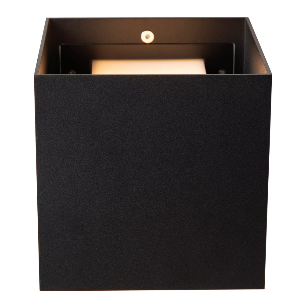 Lucide LED buitenwandlamp Exeter zwart E27 IP54 220V 50W flikkervrij