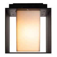 Lucide LED buitenwandlamp Exeter zwart E27 IP54 220V 50W flikkervrij