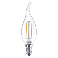 Philips CorePro LED kaars E14 filamentlamp 250 lumen 2700K niet-dimbaar heldere afwerking