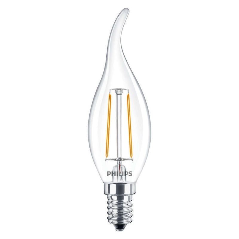 Philips CorePro LED kaars E14 filamentlamp 250 lumen 2700K niet-dimbaar heldere afwerking
