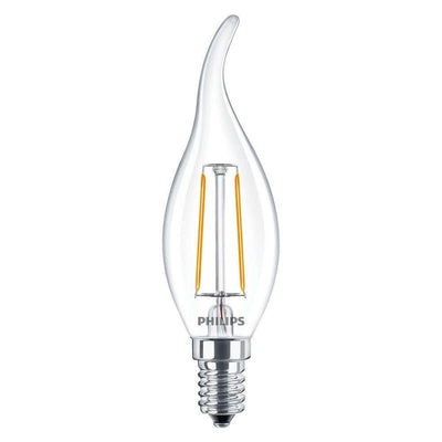 Philips CorePro LED kaars E14 filamentlamp 250 lumen 2700K niet-dimbaar heldere afwerking