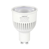 Led spot GU10 6W 550 lumen RGB+CCT MIBOXER dimbaar licht