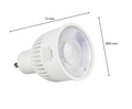 Led spot GU10 6W 550 lumen RGB+CCT MIBOXER dimbaar licht