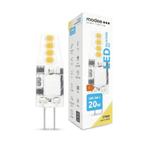 LED G4 - 2W 180lm - 2700K warm wit licht - 12V