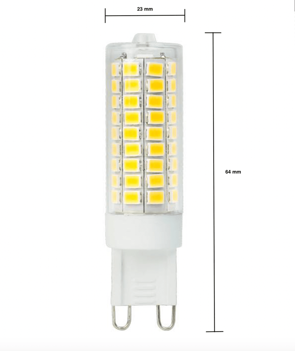 Spectrum LED G9 7W Warm Wit Licht: Energiezuinige Vervanging voor 70W, 300K Ideaal voor Sfeerverlichting