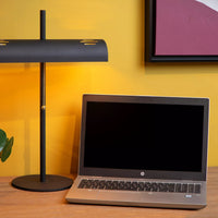 Lucide Glendale tafellamp 2xE27 zwart LED 220-240V AC
