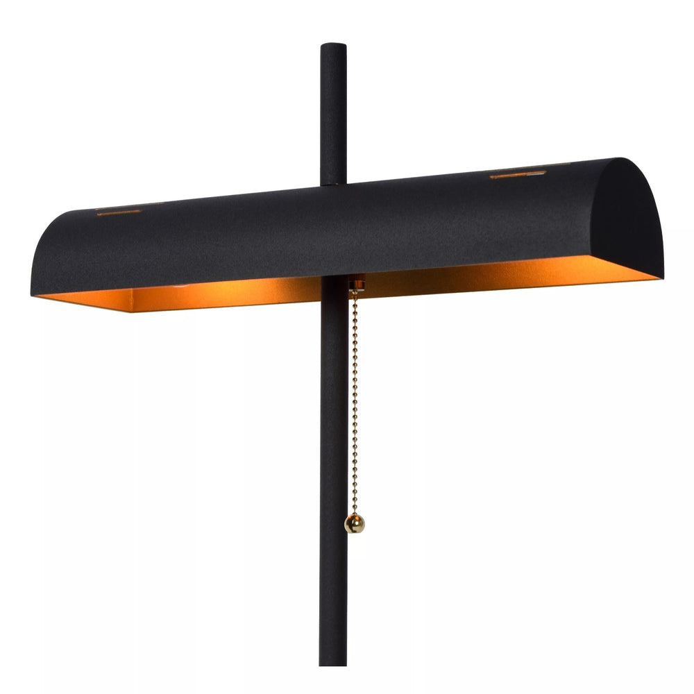 Lucide Glendale tafellamp 2xE27 zwart LED 220-240V AC