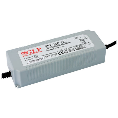 Adattatore di alimentazione LED GLP 24V 150W 6.25A IP67 impermeabile