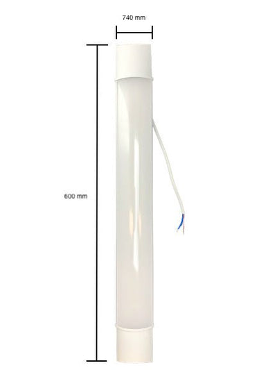 Spectrum LED batten 60cm 18W armatuur voor warm wit sfeerverlichting