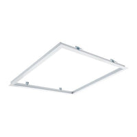Pannello LED 60x60cm con cornice bianca, IP20, 220-240V AC, 613x613mm
