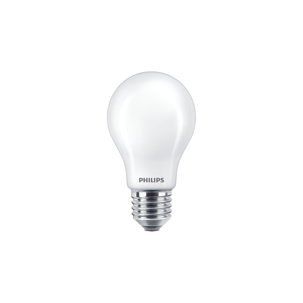 Ampoule LED Philips 3.4W E27 A60 Dépolie 2700K Blanc Chaud 470 lumens CRI 90 dimmable 220-240V