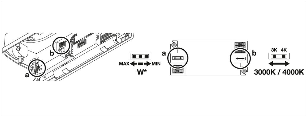 LED Bulkhead Compact White 5W/9W 3000K 500/840 lumens IP65 Dimmable 356x115mm