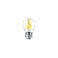 Bombilla Philips MAS LEDLusterDT E27 P45 3.5W regulable con resplandor cálido