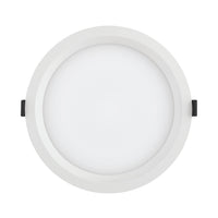 LED Downlight Alu DN200 25W 2250 lumen 3000K Varm Hvid 215mm IP44