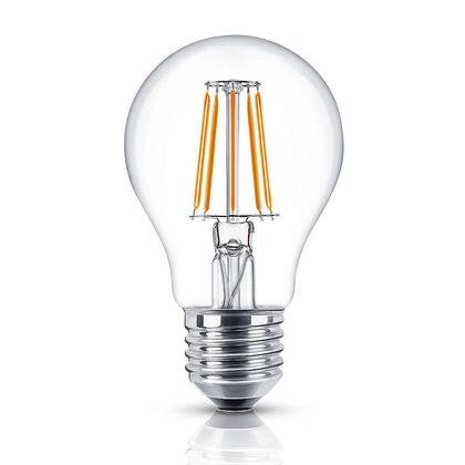 Lampada LED a filamento LCB E27 A60 4W 2700K luce bianca calda