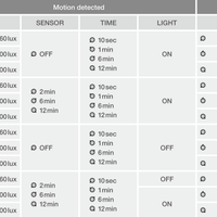 LED-Strålkastare 17W 2200 lumen 3000K IP65 Svart med rörelse- och ljussensor