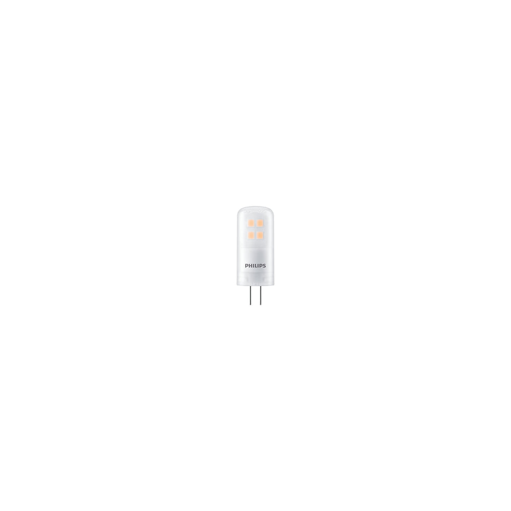 Philips CorePro LEDcapsule G4 2.1W 12V 2700K Varmvit 210 lumen dimbar ersättning för 20W