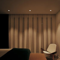 Led inbouwspot 85mm ip65 zwart 5w dim to warm voor badkamer