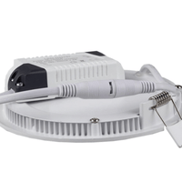 lcb led ronde aluminium inbouwspot 3w vervangt 25w 3000k warm wit licht