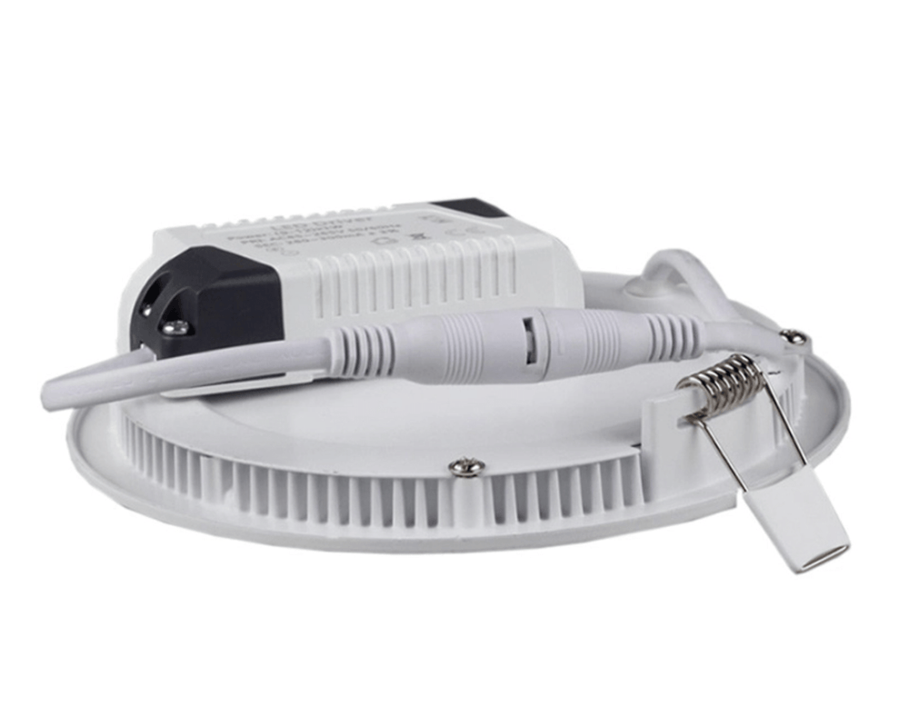lcb led ronde aluminium inbouwspot 3w vervangt 25w 3000k warm wit licht
