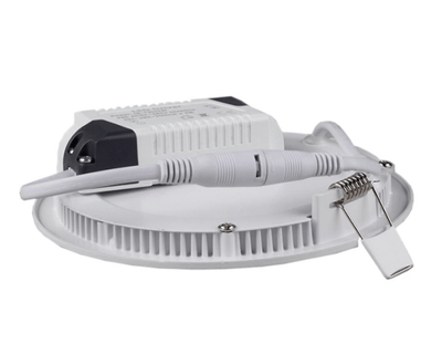 lcb led ronde aluminium inbouwspot 3w vervangt 25w 3000k warm wit licht