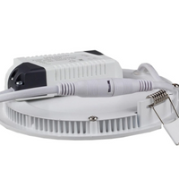LCB faretto LED da incasso rotondo in alluminio 10.5W 3000K bianco caldo IP20 CRI 80 foro 74mm 220-240V CE RoHS