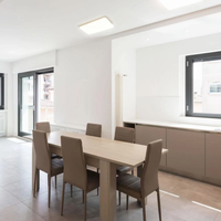 Spectrum LED-Deckenleuchte 36W 230V Aufputzmontage IP20 3000K 2600 Lumen Weißes Gehäuse 430x430 mm