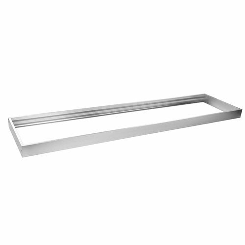 Lcb LED paneel 60x30cm zilveren aluminium frame 5cm hoogte