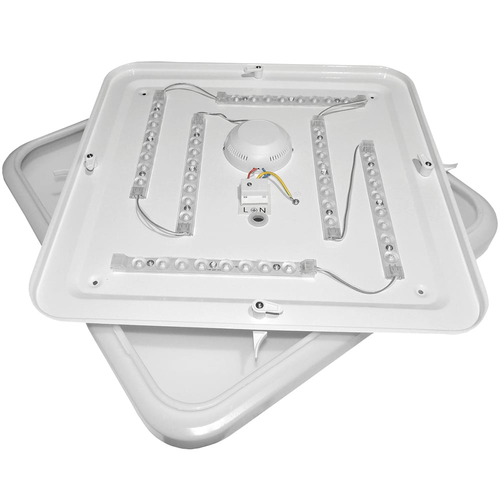 LED plafonnière 36W - Groot formaat - Lichtkleur optioneel - 230V aansluiting