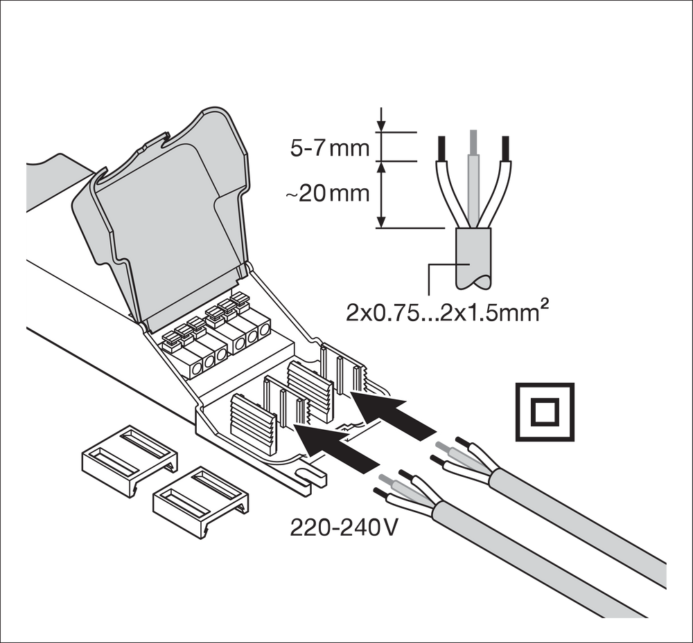 Panel LED Compacto 33W 3630 lúmenes 6500K Luz de día 60x60cm Aluminio Blanco IP20 CRI 80 CE RoHS