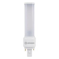 LED PL-C Dulux-D D/E 6W 660 lumen 4000K Kallvit G24d-1 2-Pin 230V ersättning för 13W