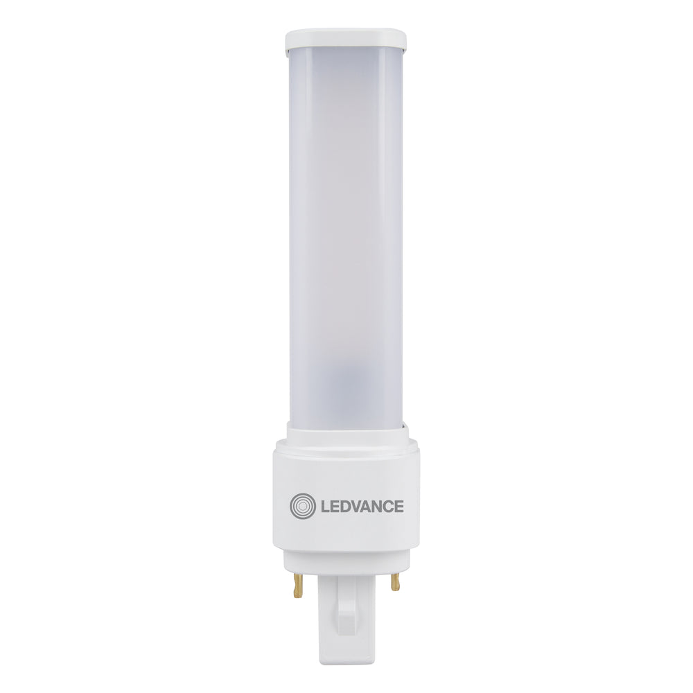 LED PL-C Dulux-D D/E 6W 660 lumen 4000K Kallvit G24d-1 2-Pin 230V ersättning för 13W
