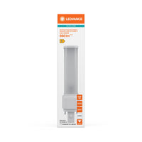 LED PL-C Dulux-D D/E 6W 660 lumen 4000K Kallvit G24d-1 2-Pin 230V ersättning för 13W