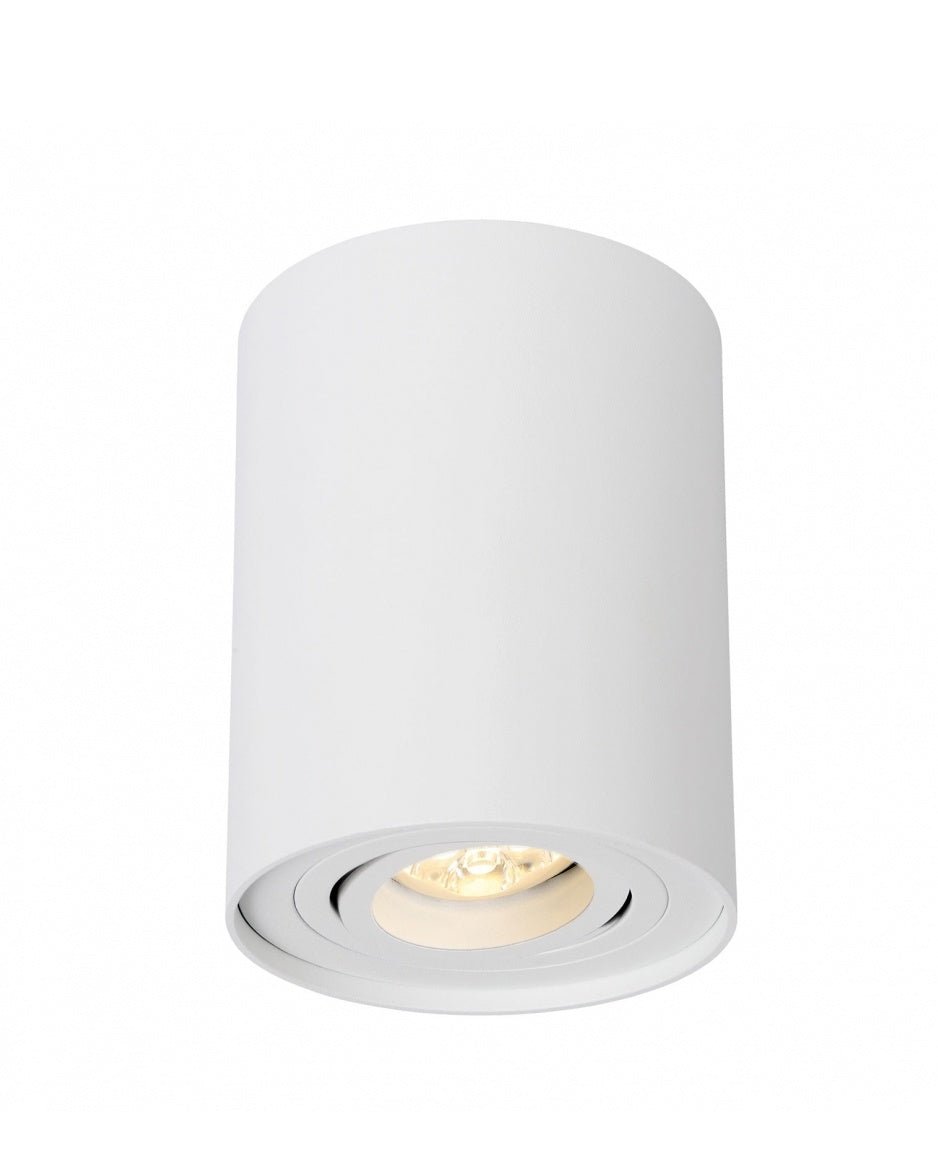 Spectrum buis ronde witte LED plafondspot met verstelbare GU10 fitting