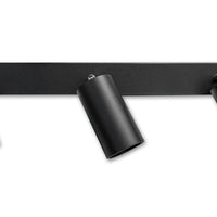 Spectrum LED loftspot Bardo 3x GU10 Sort IP20 aluminiums kabinet 230V indendørs belysning